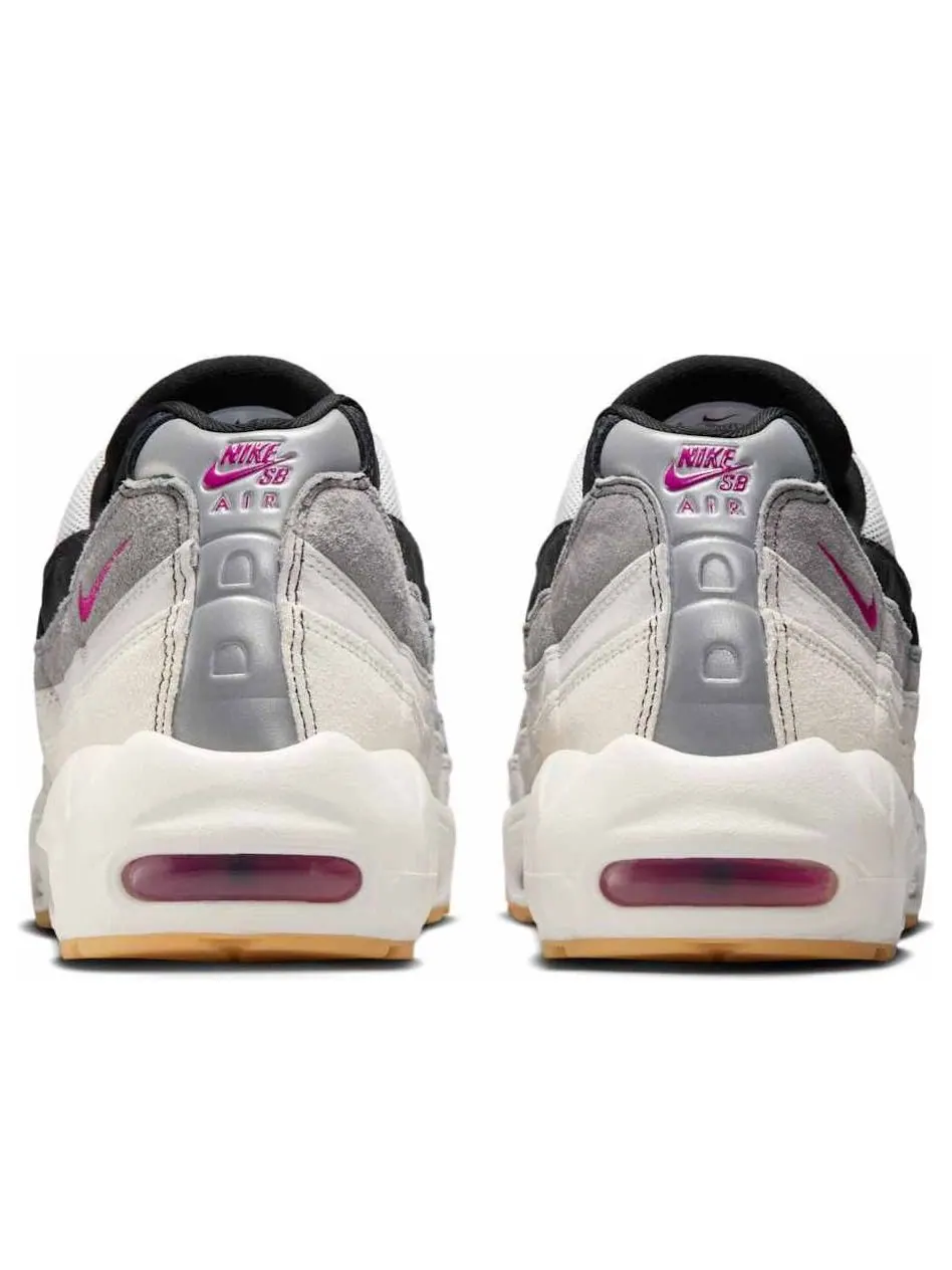 Кроссовки Nike SB Air Max 95 'Cactus Flower' — изображение 3 из 6, белый