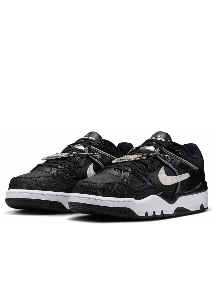 Кроссовки Nike x NIGO Air Force 3 'Black White' — изображение 3 из 6, черный