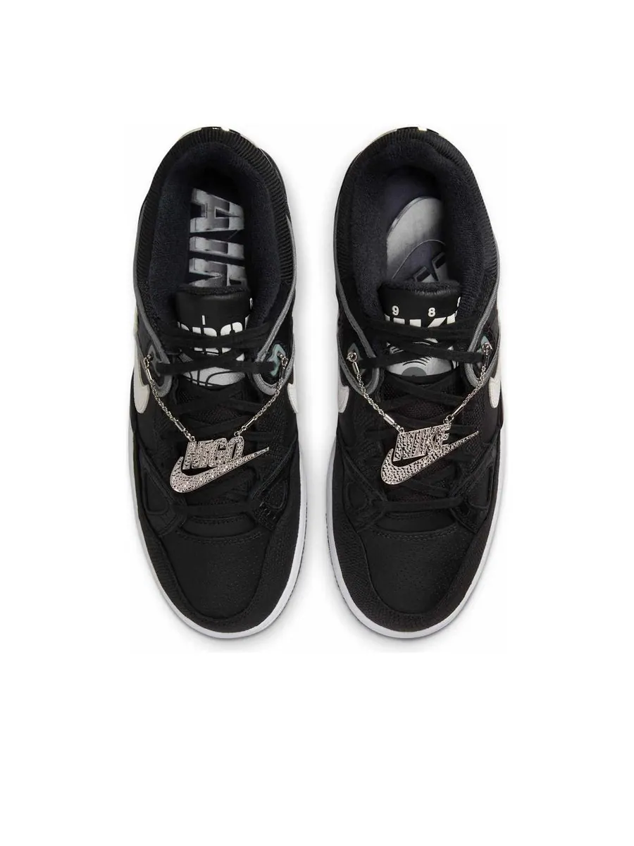 Кроссовки Nike x NIGO Air Force 3 'Black White' — изображение 4 из 6, черный