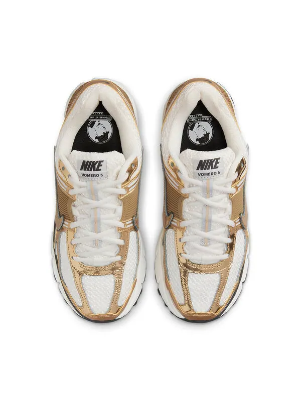Кроссовки air zoom vomero 5 'metallic gold' Nike — изображение 3 из 4, металлик золотистый