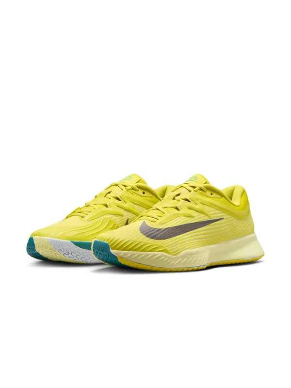 Кроссовки court air zoom vapor pro 3 premium hc 'high voltage' Nike — изображение 3 из 4, зеленый
