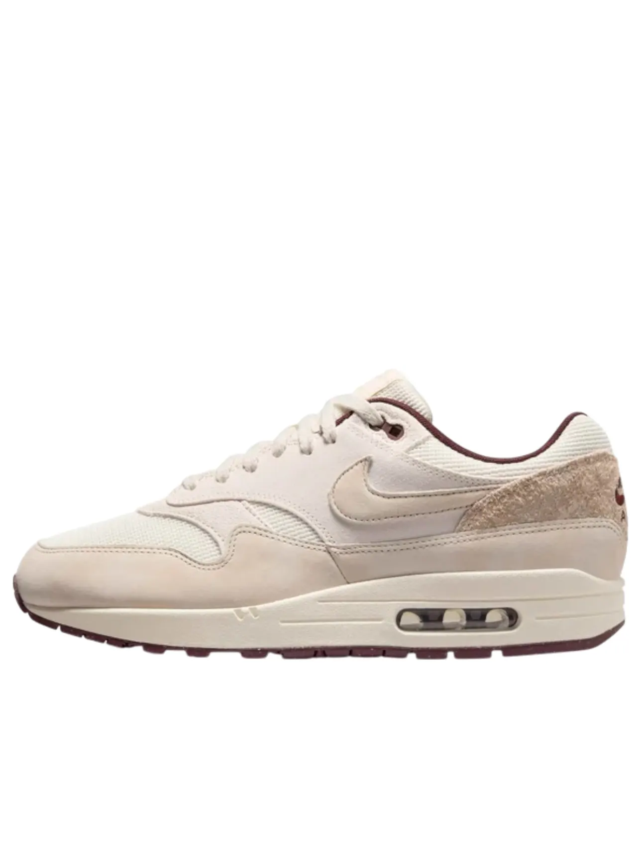 Кроссовки Nike Air Max 1 'Sail Burgundy Crush' — изображение 1 из 4