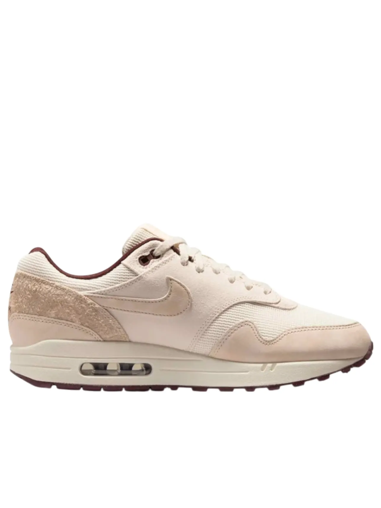 Кроссовки Nike Air Max 1 'Sail Burgundy Crush' — изображение 2 из 4
