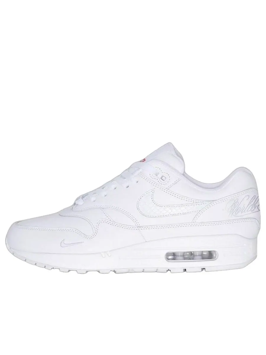 Кроссовки Nike x Supreme Air Max 1 ‘87 'Triple White' — изображение 1 из 3, белый