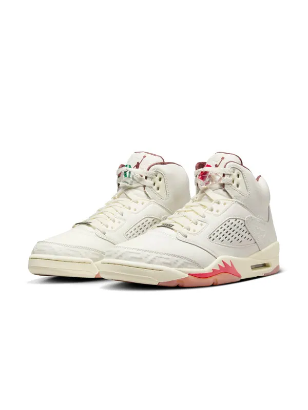 Кроссовки 5 retro 'el grito' Air Jordan — изображение 2 из 4, зеленый-темный