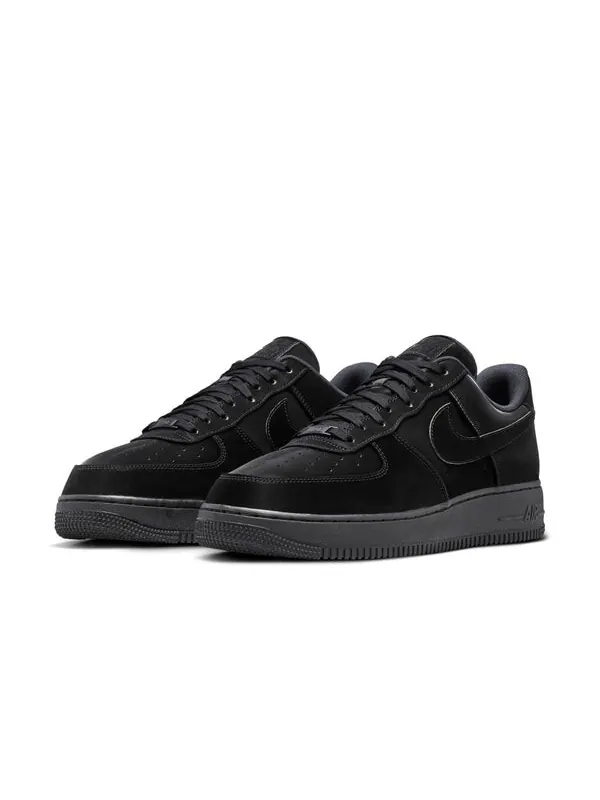 Кроссовки air force 1 low lx 'vanta black' Nike — изображение 3 из 4, черный/черный-черный