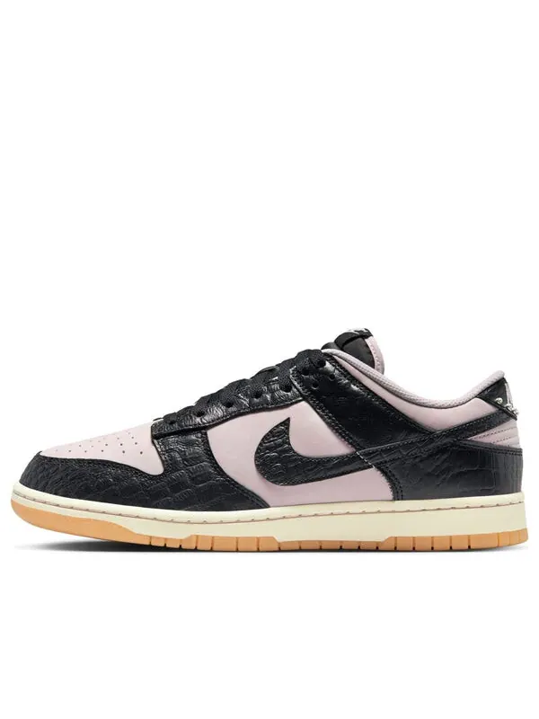 Кроссовки dunk low retro 'pink black croc' Nike — изображение 1 из 4