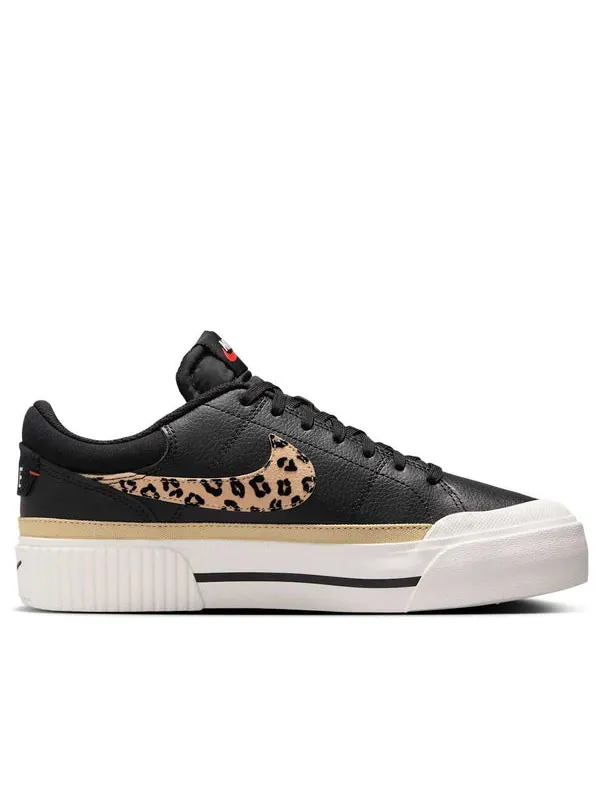Кроссовки court legacy lift Nike — изображение 2 из 4, черный