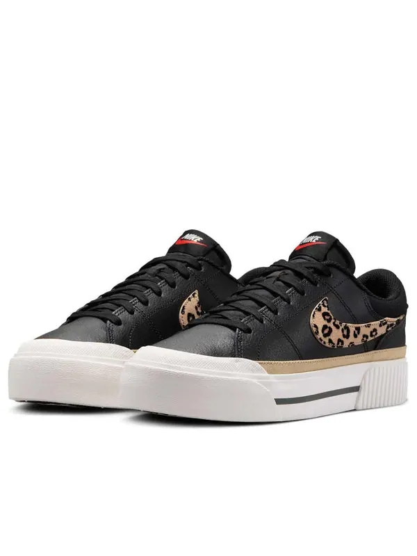 Кроссовки court legacy lift Nike — изображение 3 из 4, черный