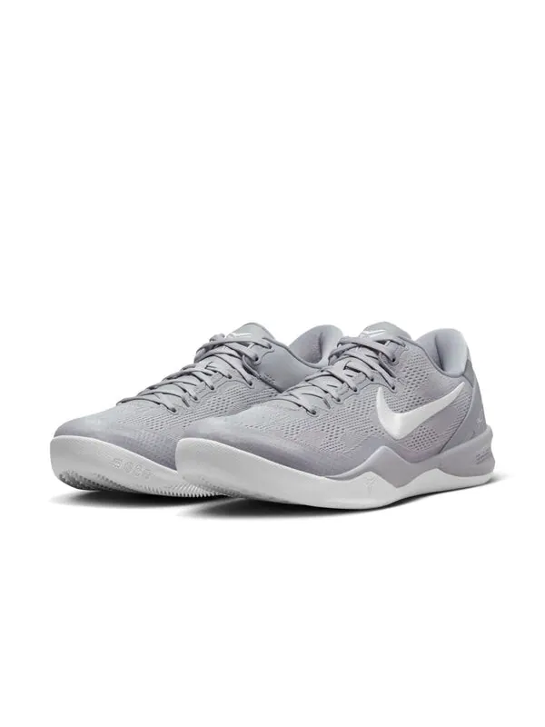 Кроссовки kobe 8 protro Nike — изображение 2 из 4, серый/белый