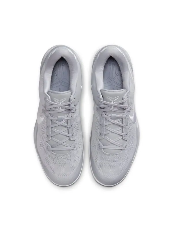 Кроссовки kobe 8 protro Nike — изображение 3 из 4, серый/белый