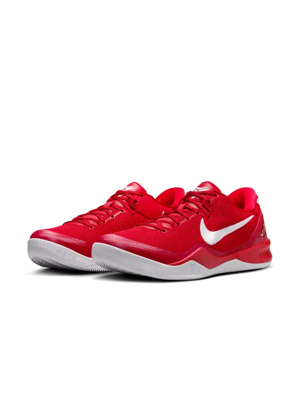 Кроссовки kobe 8 protro Nike — изображение 2 из 4, красный/белый-красный