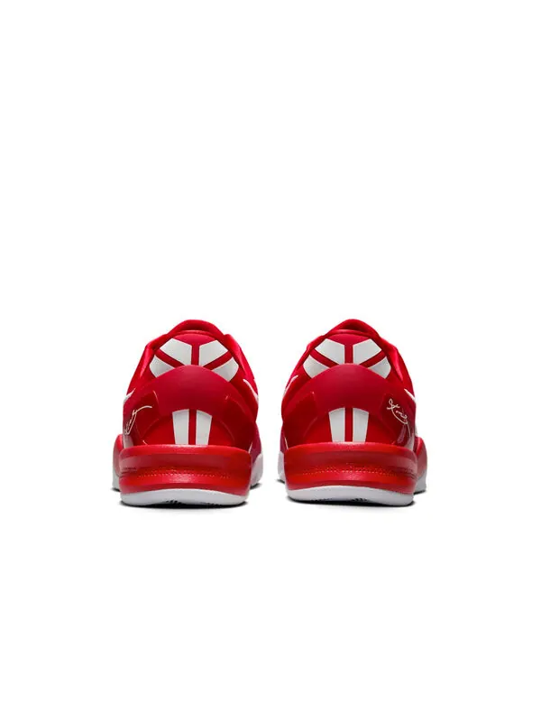 Кроссовки kobe 8 protro Nike — изображение 4 из 4, красный/белый-красный