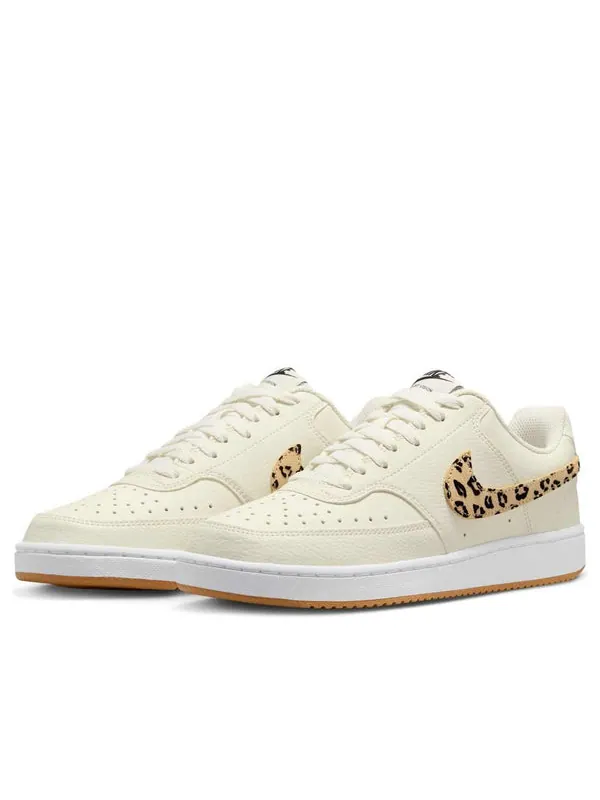 Кроссовки court vision low Nike — изображение 3 из 4, бежевый