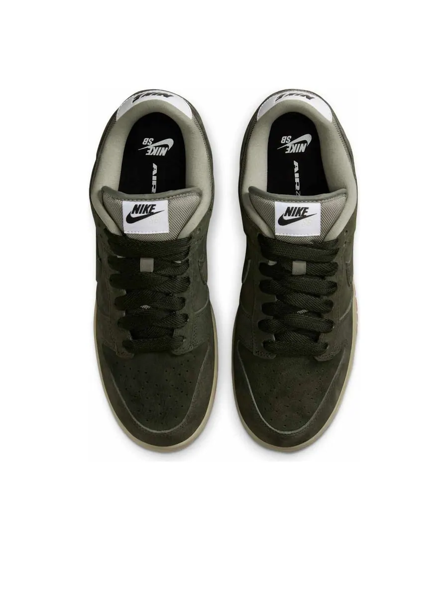 Кроссовки Nike SB Dunk Low Pro B 'Sequoia' — изображение 4 из 6, зеленый