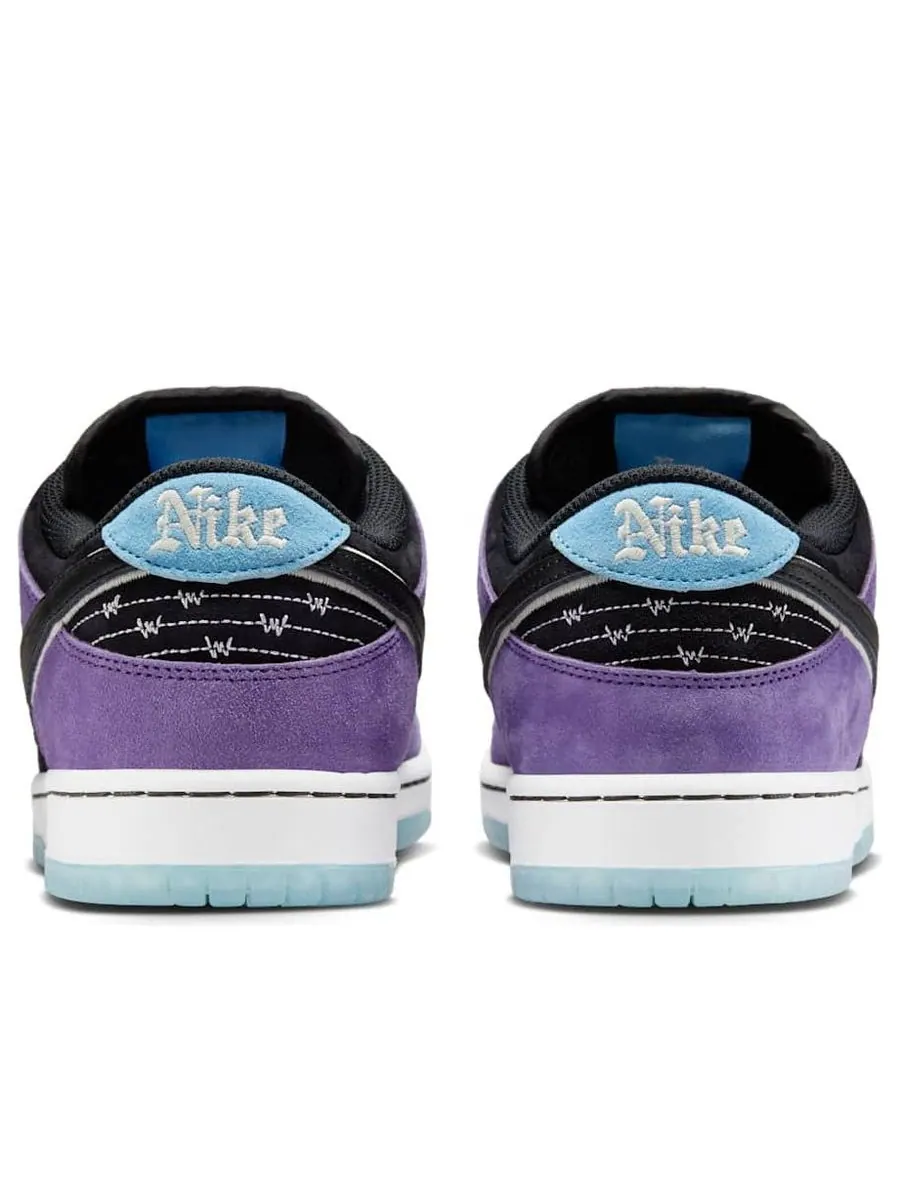 Кроссовки Nike x Hayley Wilson SB Dunk Low 'Court Purple' — изображение 5 из 6, фиолетовый
