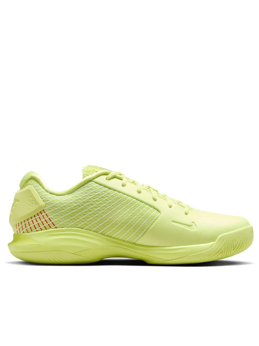 Кроссовки Nike Court Air Zoom Vapor 12 Hypersmash HC 'Light Lemon Twist Light Crimson' — изображение 2 из 6, зеленый