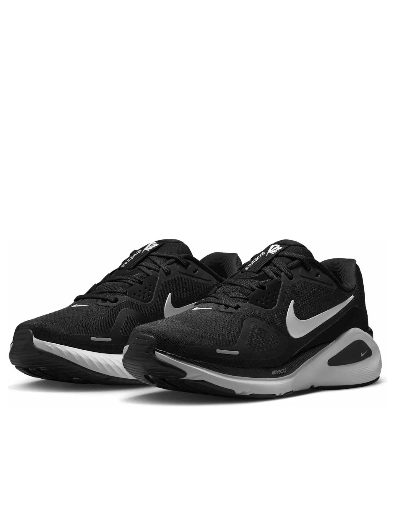 Кроссовки (WMNS) Nike Structure 26 'Black White' — изображение 4 из 6, черный