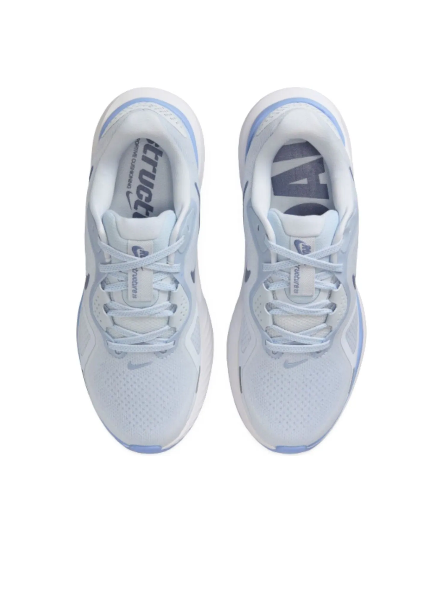 Кроссовки (WMNS) Nike Structure 26 'Football Grey World Indigo' — изображение 2 из 5, серый