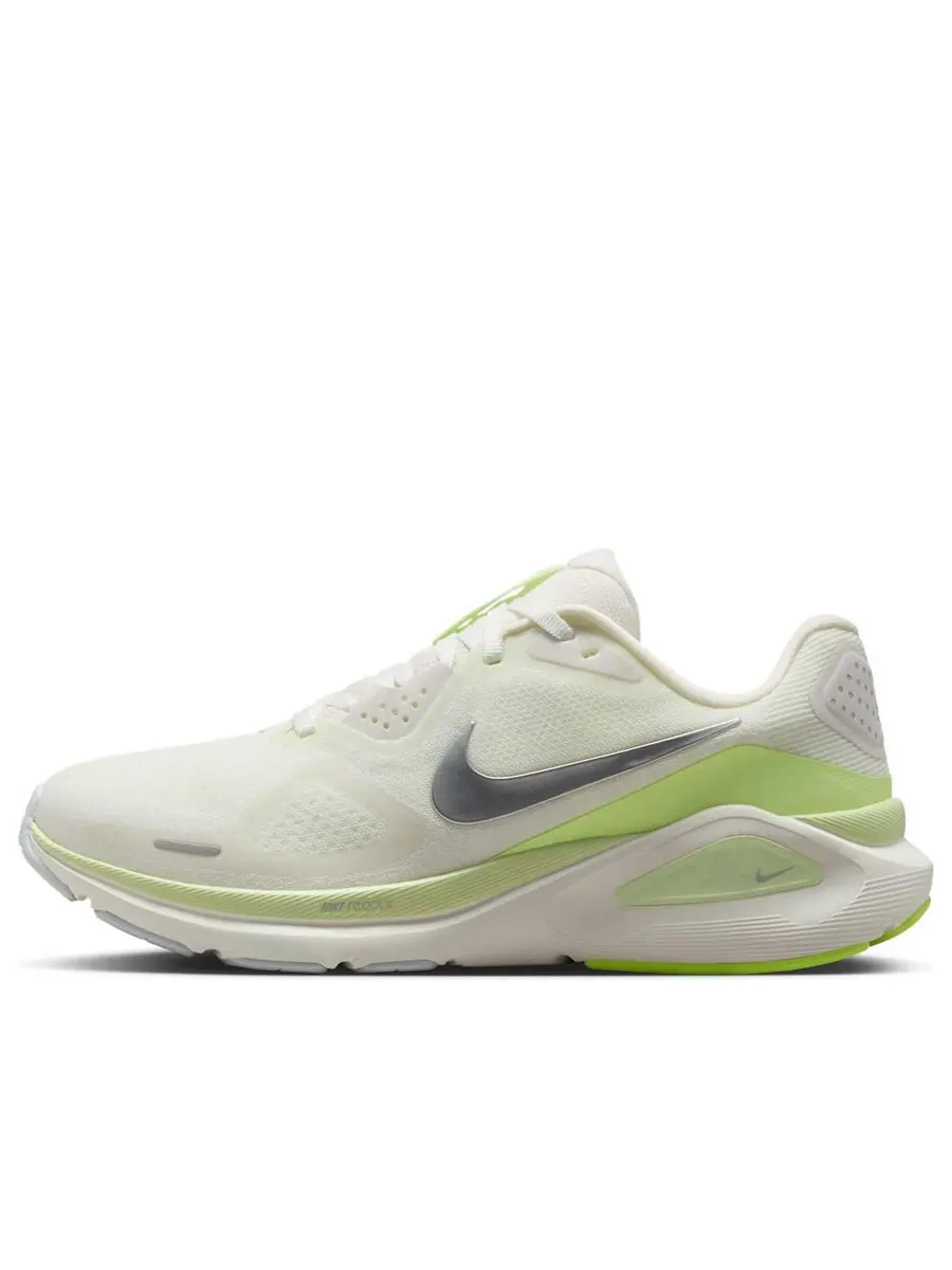 Кроссовки (WMNS) Nike Structure 26 'Summit White Barely Volt' — изображение 1 из 6, бежевый