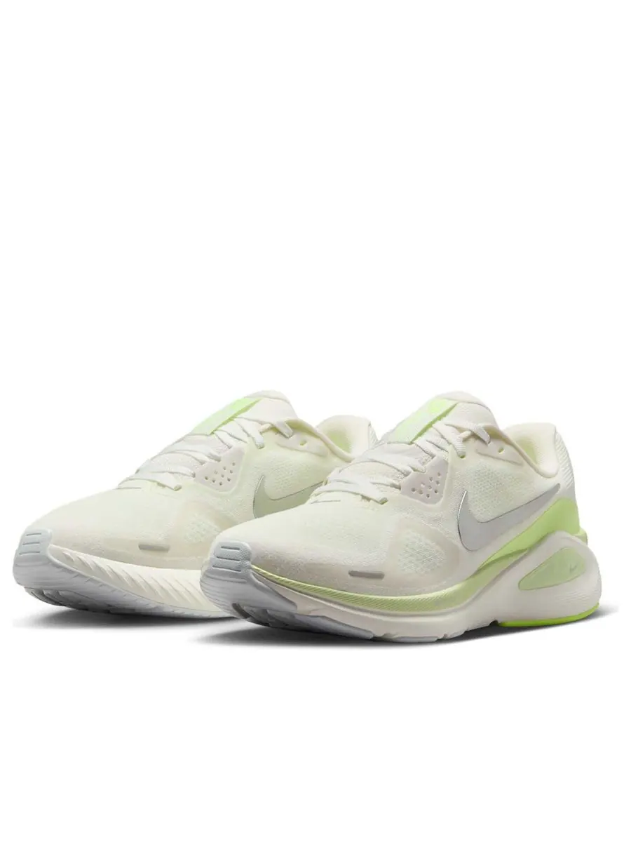 Кроссовки (WMNS) Nike Structure 26 'Summit White Barely Volt' — изображение 3 из 6, бежевый
