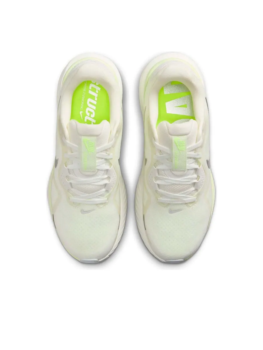 Кроссовки (WMNS) Nike Structure 26 'Summit White Barely Volt' — изображение 4 из 6, бежевый
