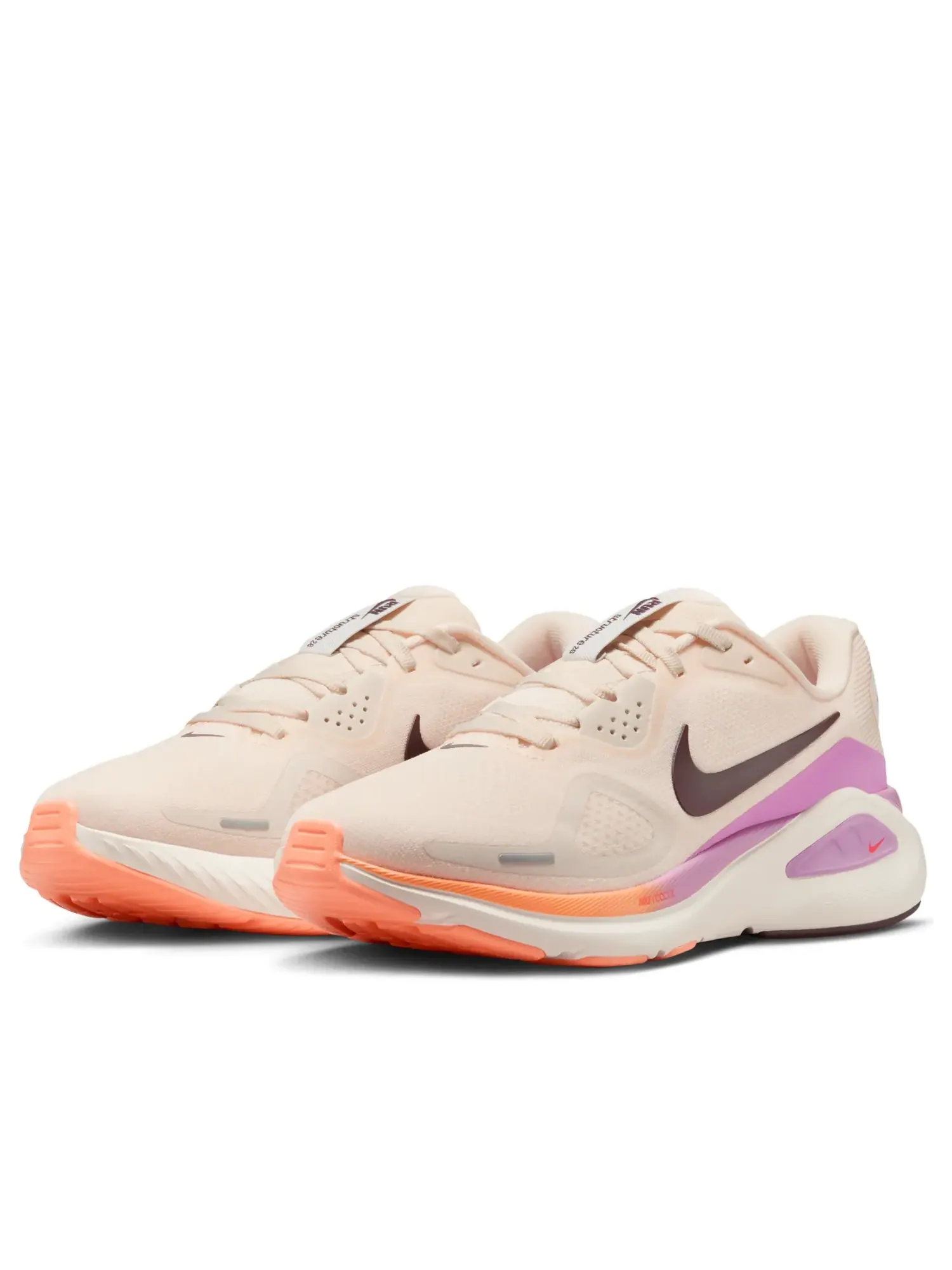 Кроссовки (WMNS) Nike Structure 26 'Chalk Tattoo Light Magenta' — изображение 4 из 7, бежевый