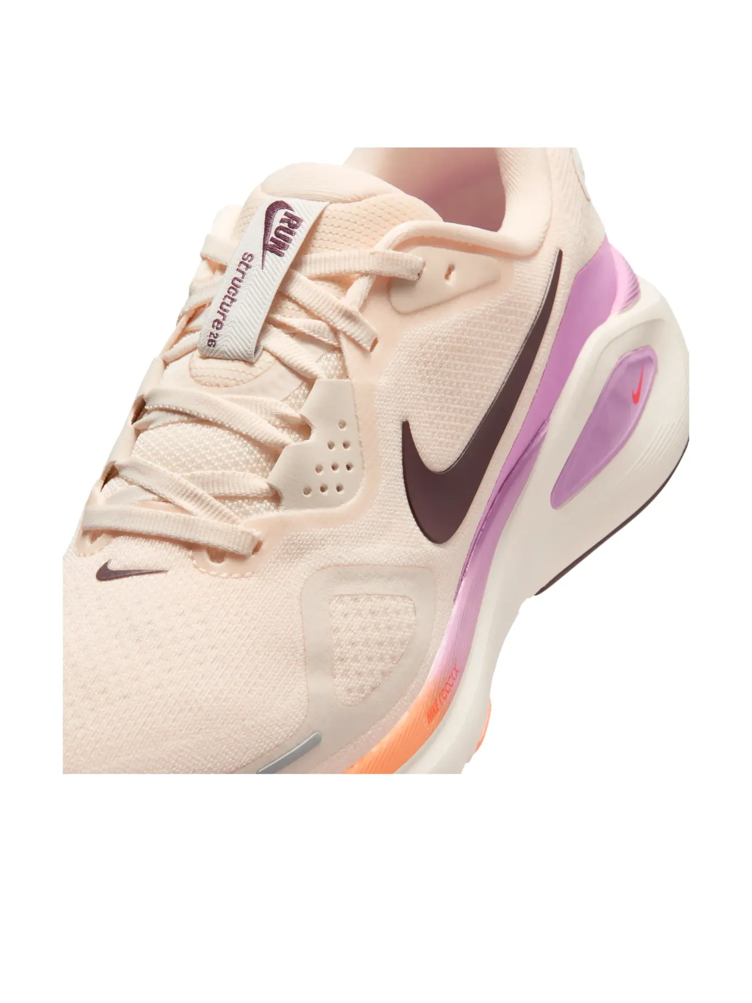 Кроссовки (WMNS) Nike Structure 26 'Chalk Tattoo Light Magenta' — изображение 5 из 7, бежевый