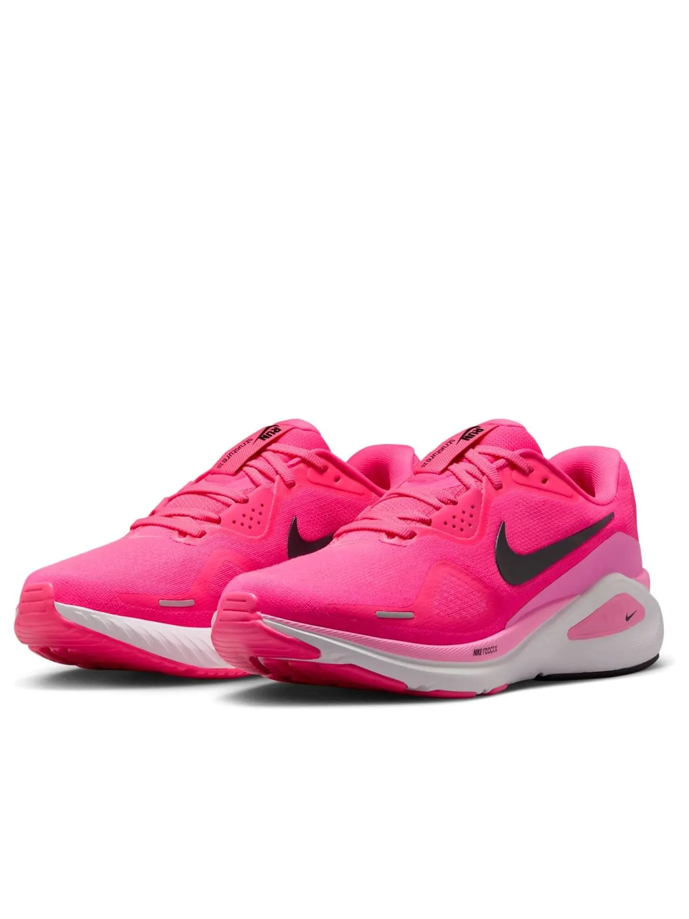 Кроссовки (WMNS) Nike Structure 26 'Hyper Pink Black' — изображение 3 из 6, розовый