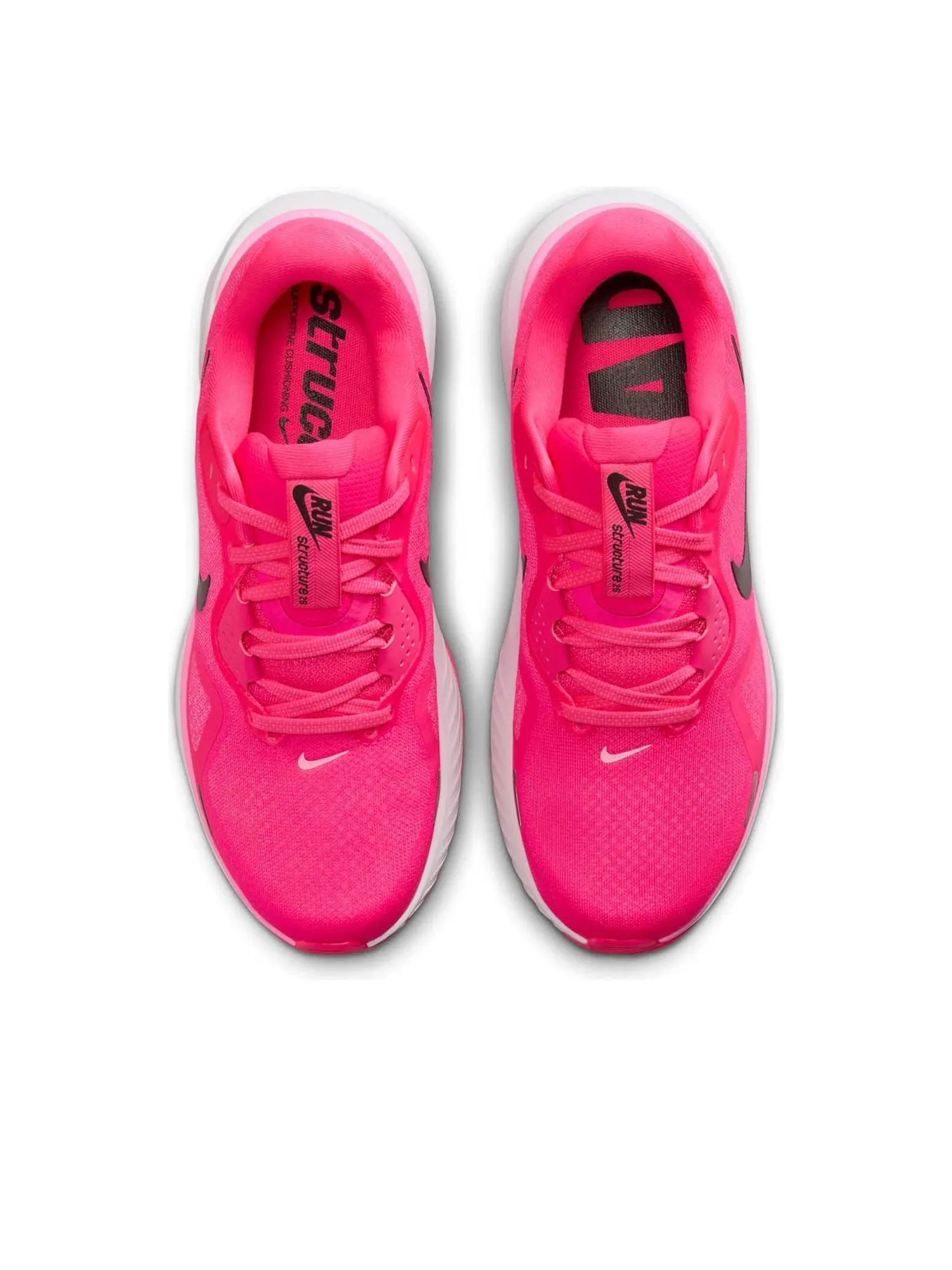 Кроссовки (WMNS) Nike Structure 26 'Hyper Pink Black' — изображение 4 из 6, розовый