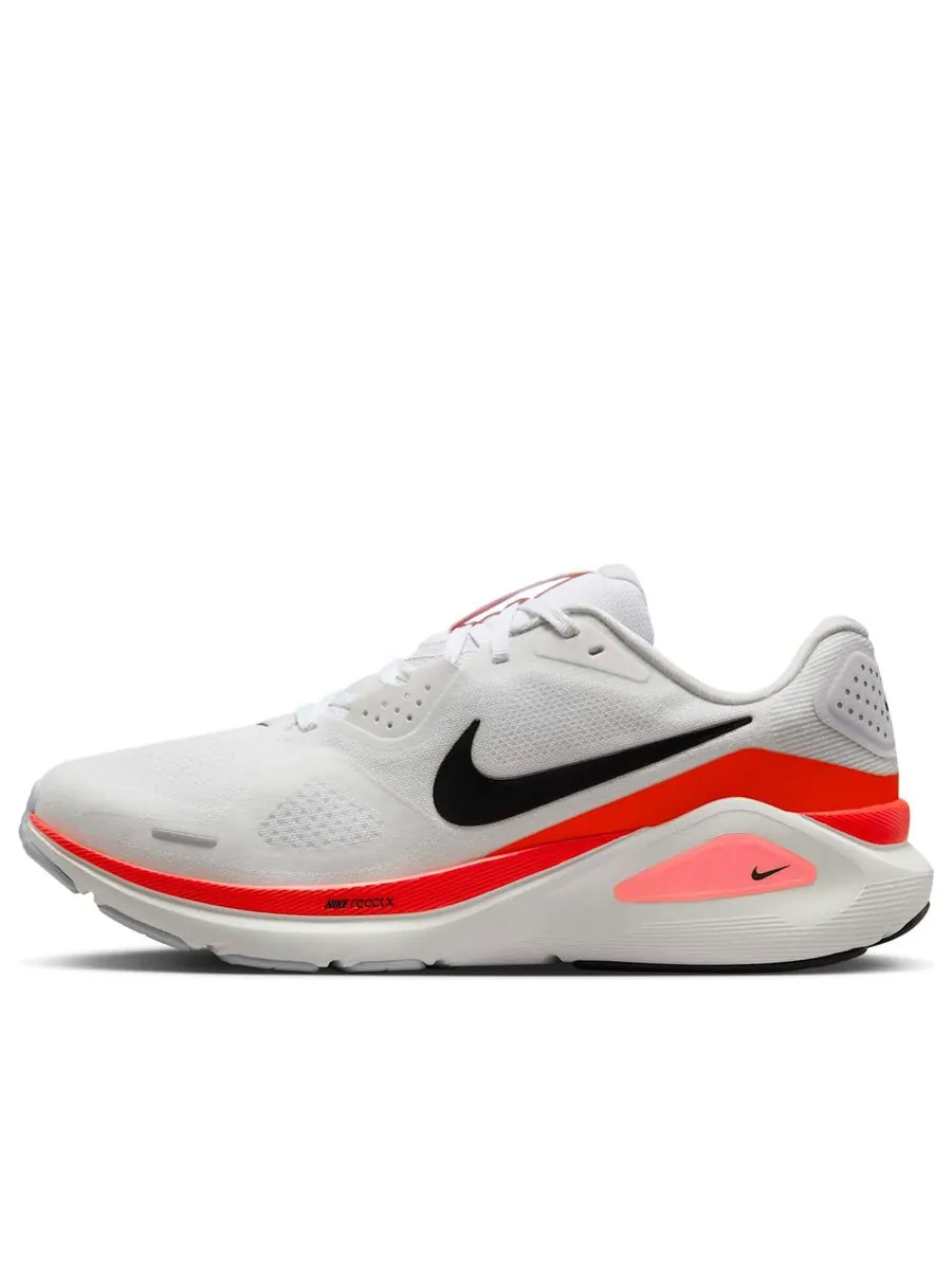 Кроссовки Nike Structure 26 'White Black Bright Crimson' — изображение 1 из 6, белый