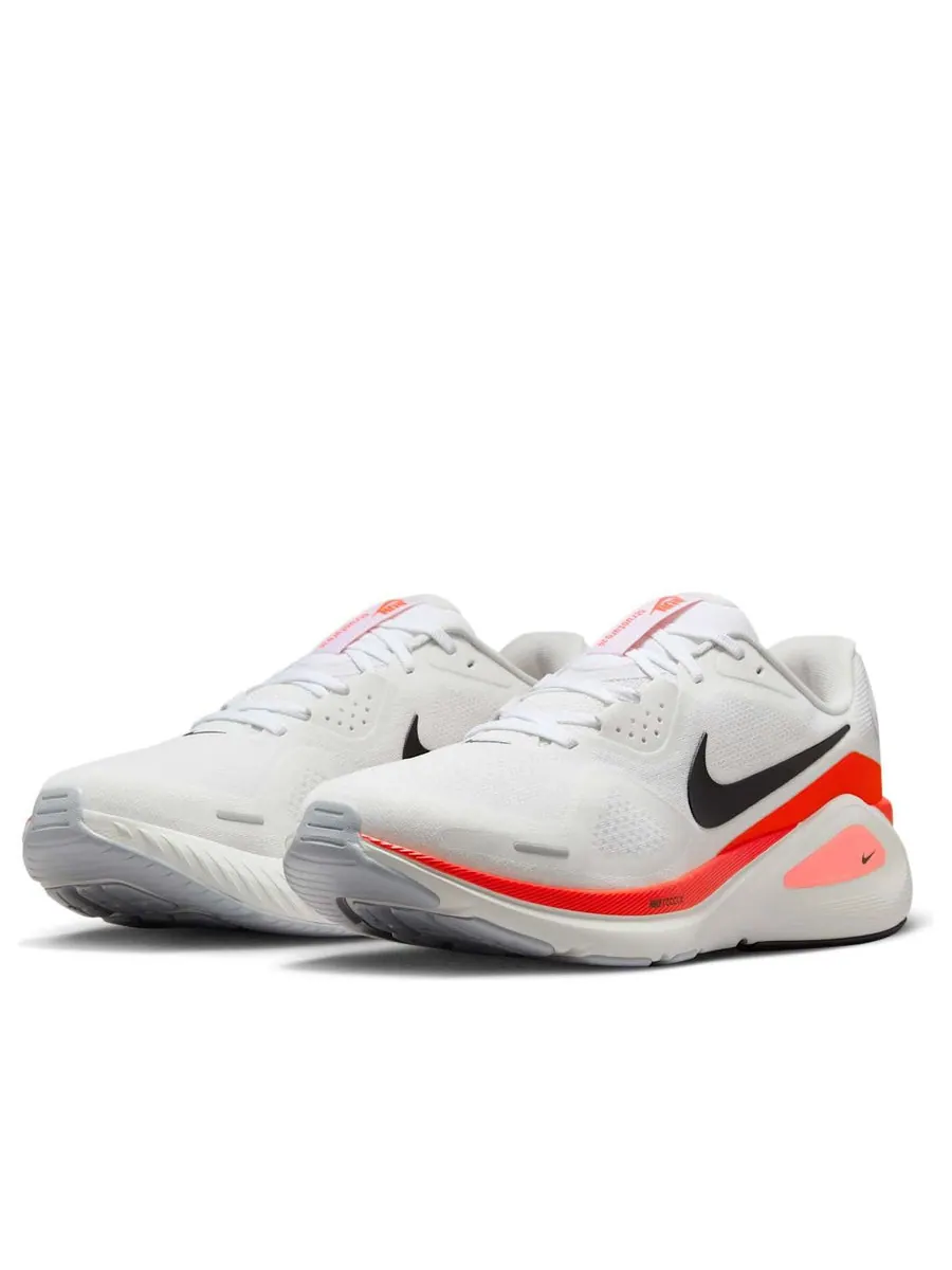 Кроссовки Nike Structure 26 'White Black Bright Crimson' — изображение 3 из 6, белый