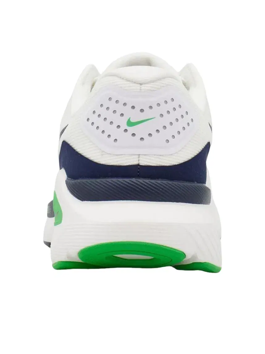 Мужские кроссовки для бега с шнуровкой Nike Structure White Green Spark — изображение 4 из 5, белый