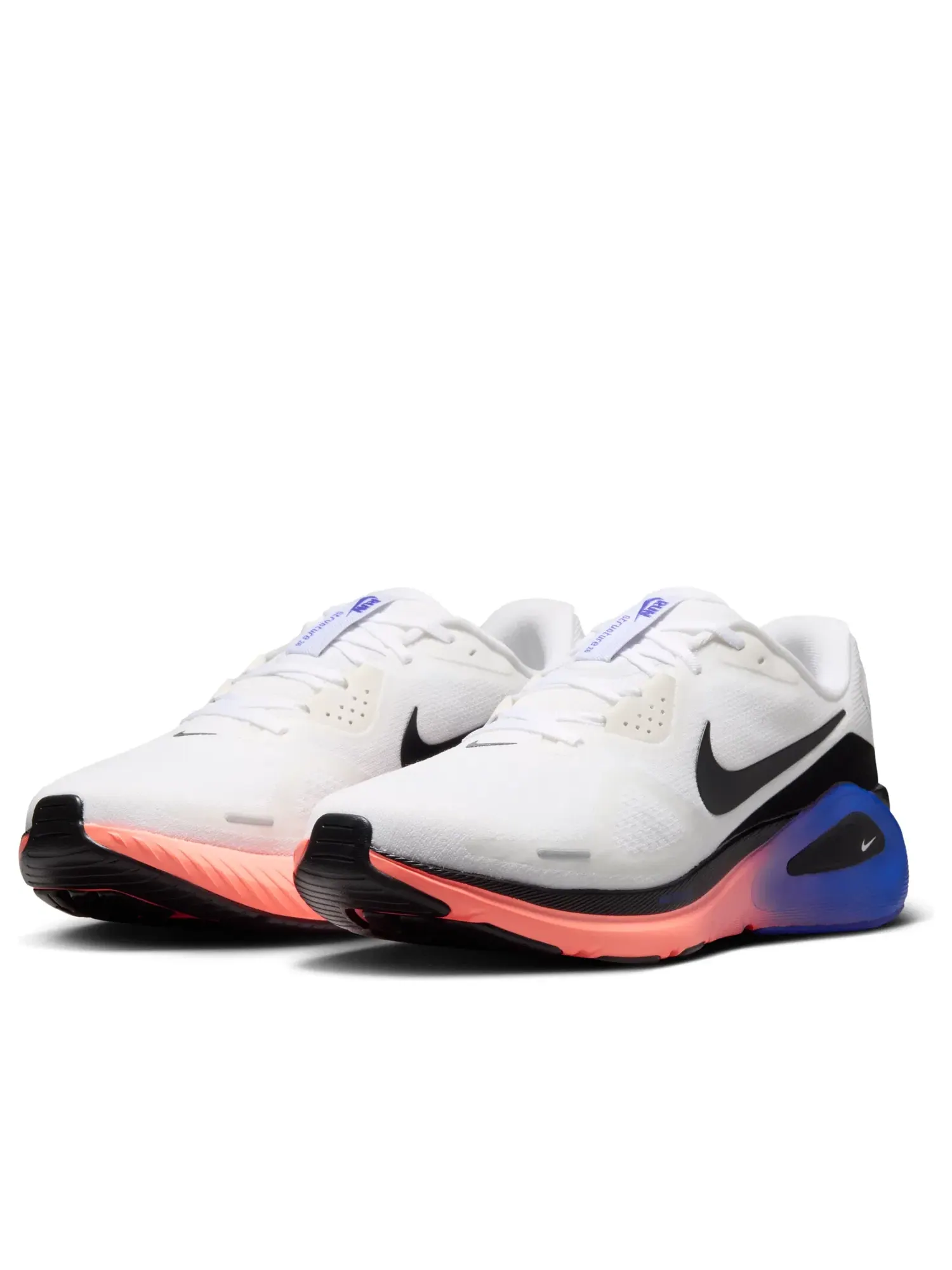 Мужские кроссовки для бега с амортизацией Nike Structure — изображение 2 из 6, белый