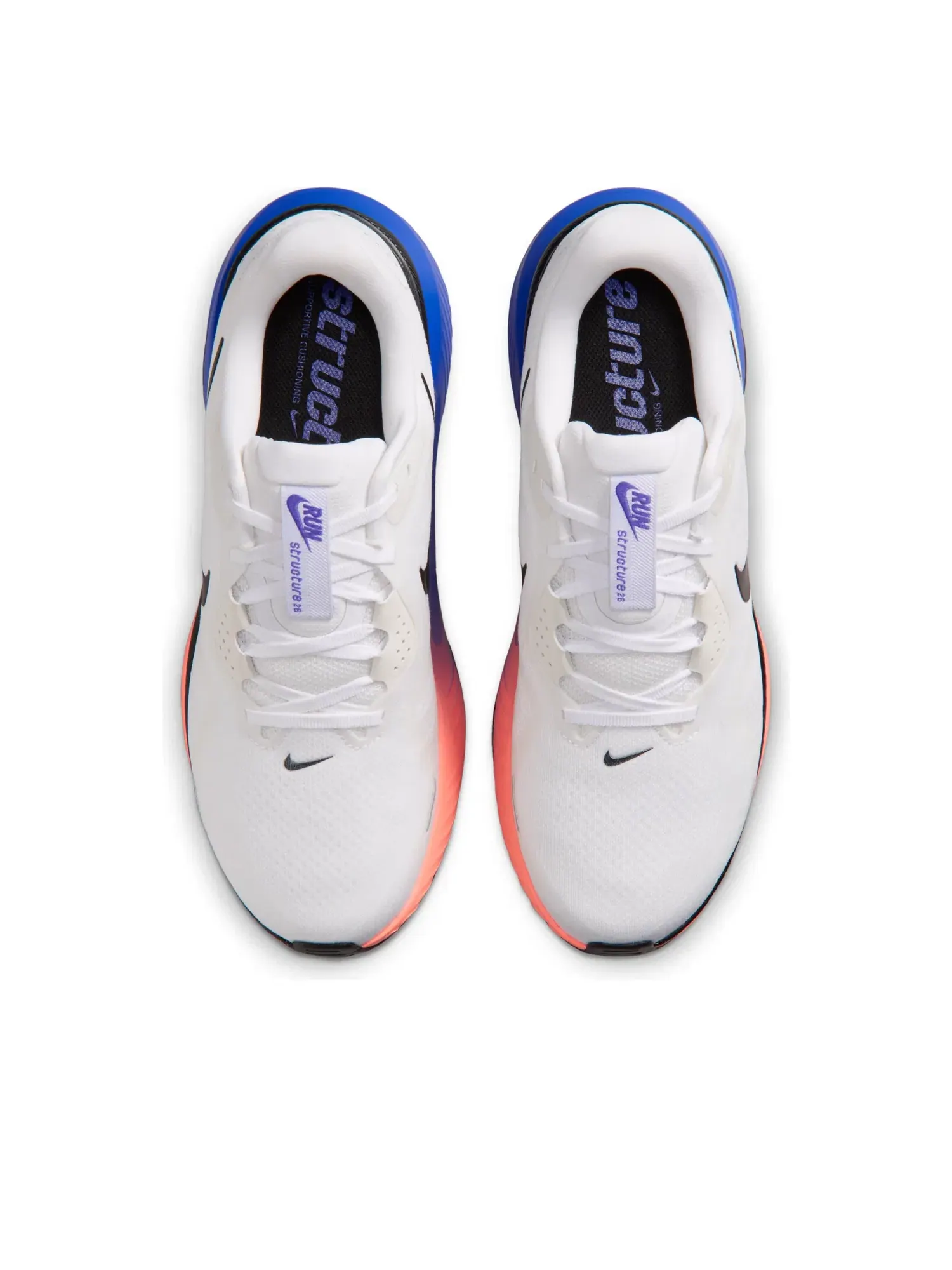 Мужские кроссовки для бега с амортизацией Nike Structure — изображение 3 из 6, белый