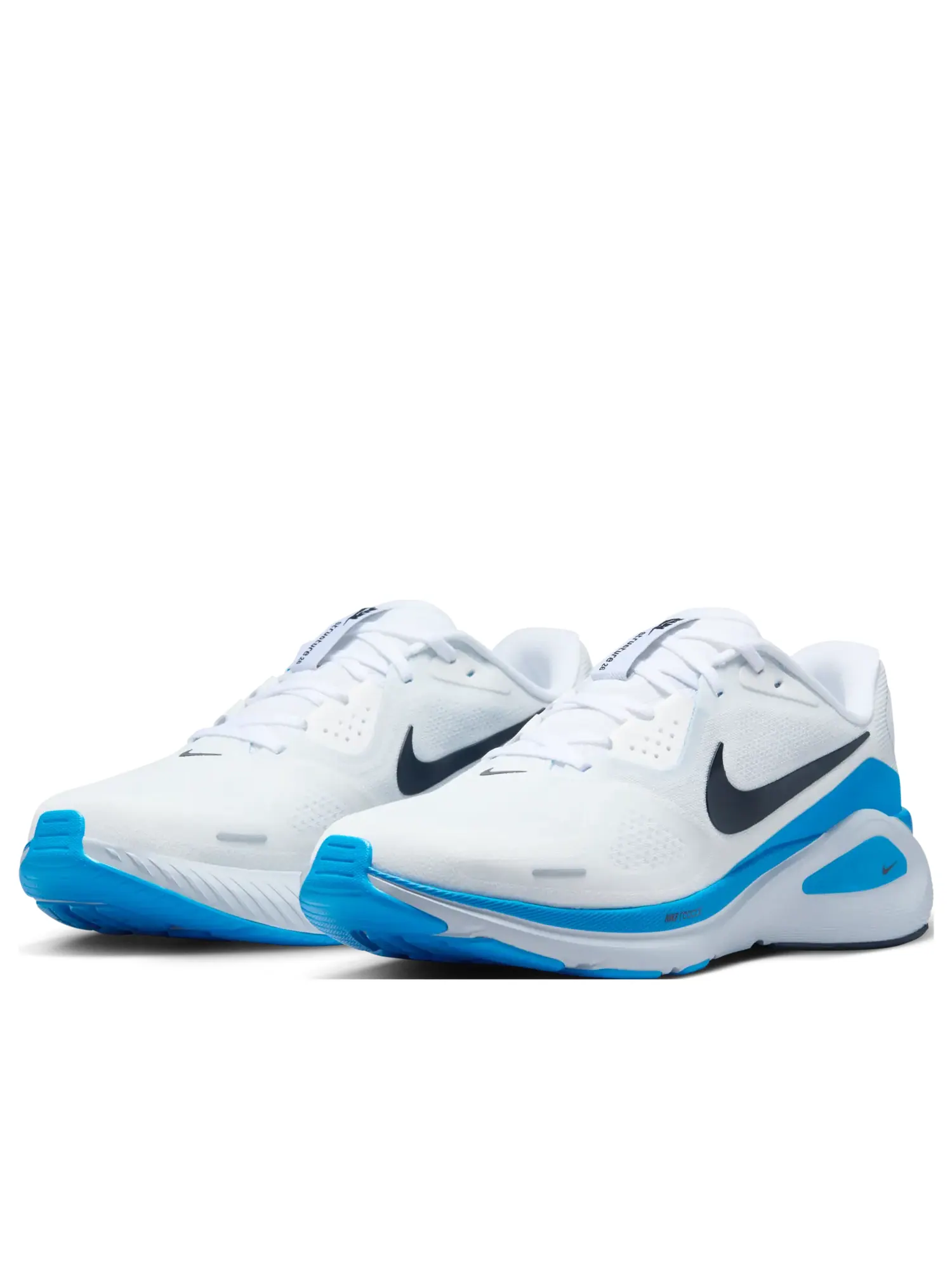 Кроссовки Nike Structure 26 'White Blue Hero' — изображение 3 из 7, белый