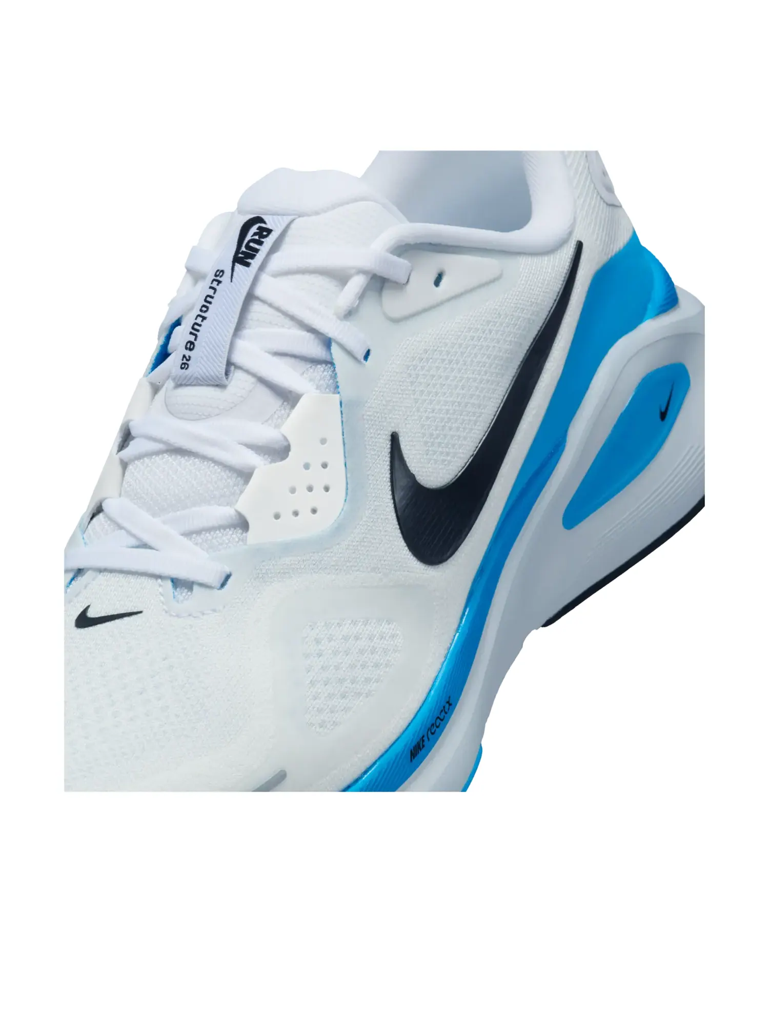 Кроссовки Nike Structure 26 'White Blue Hero' — изображение 7 из 7, белый