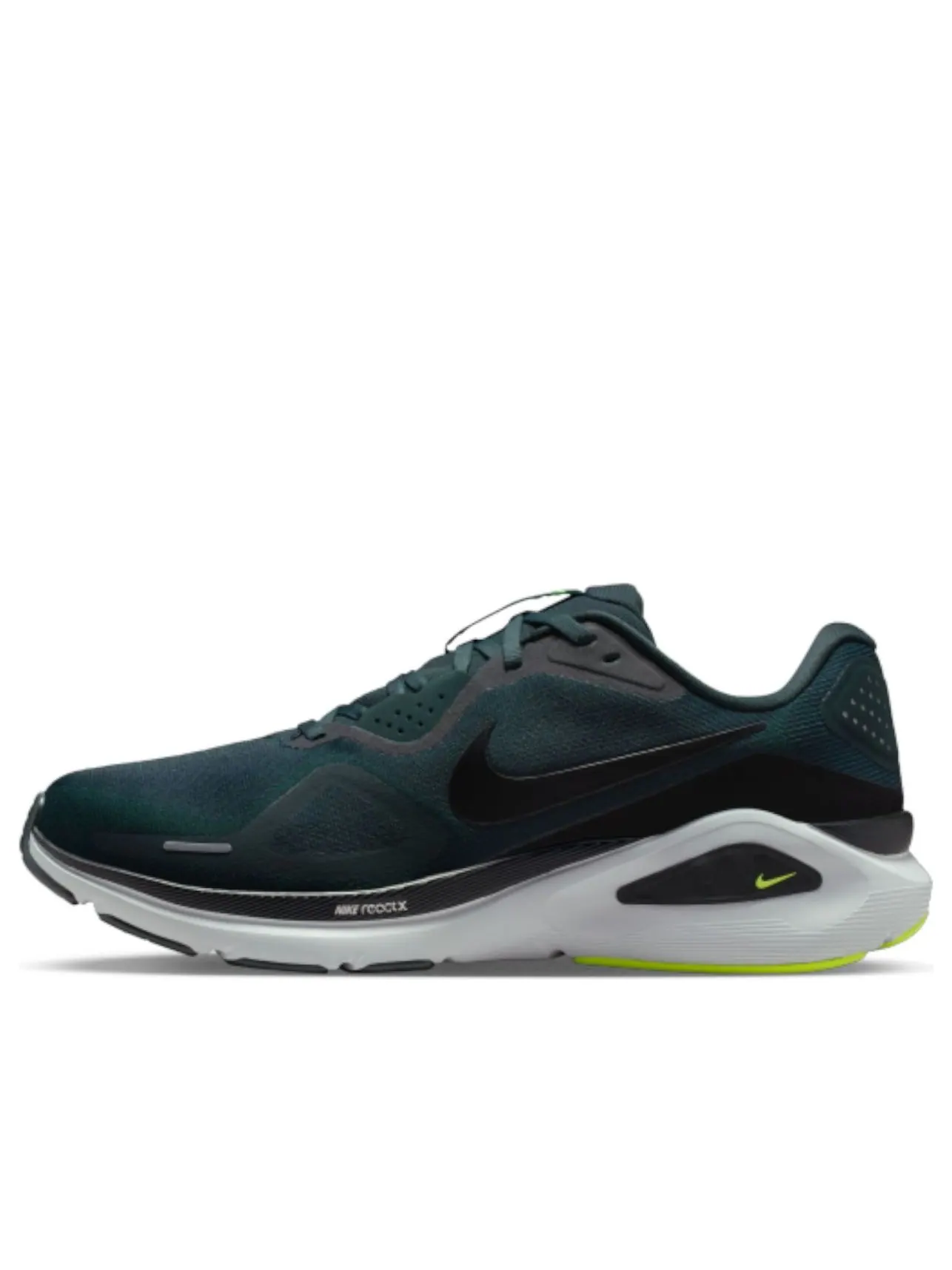 Кроссовки Nike Structure 26 'Seaweed Black Volt' — изображение 1 из 5, зеленый