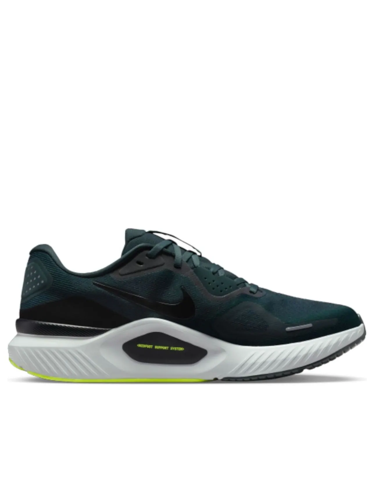 Кроссовки Nike Structure 26 'Seaweed Black Volt' — изображение 2 из 5, зеленый