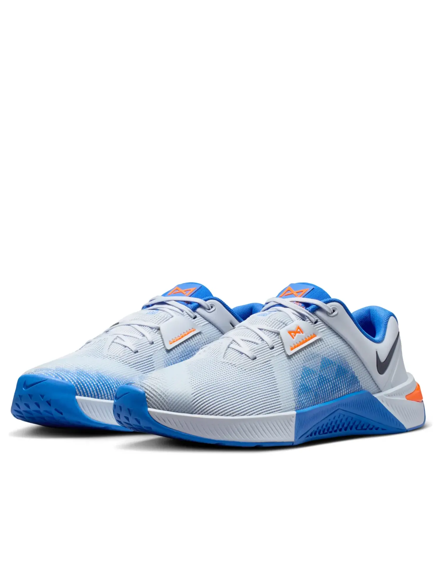Кроссовки Nike Metcon 10 'Football Grey Orange Frost Navy' — изображение 4 из 6, синий