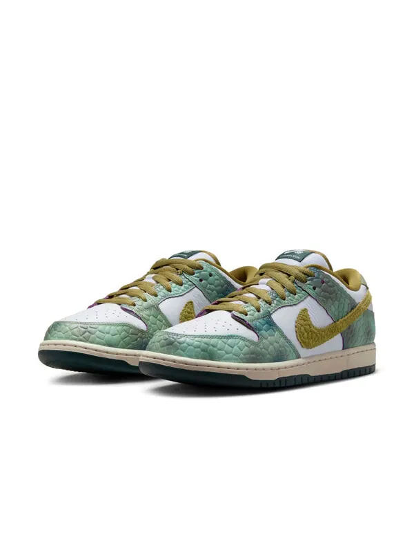 Кроссовки x alexis sablone sb dunk low Nike — изображение 2 из 4, зеленый//белый
