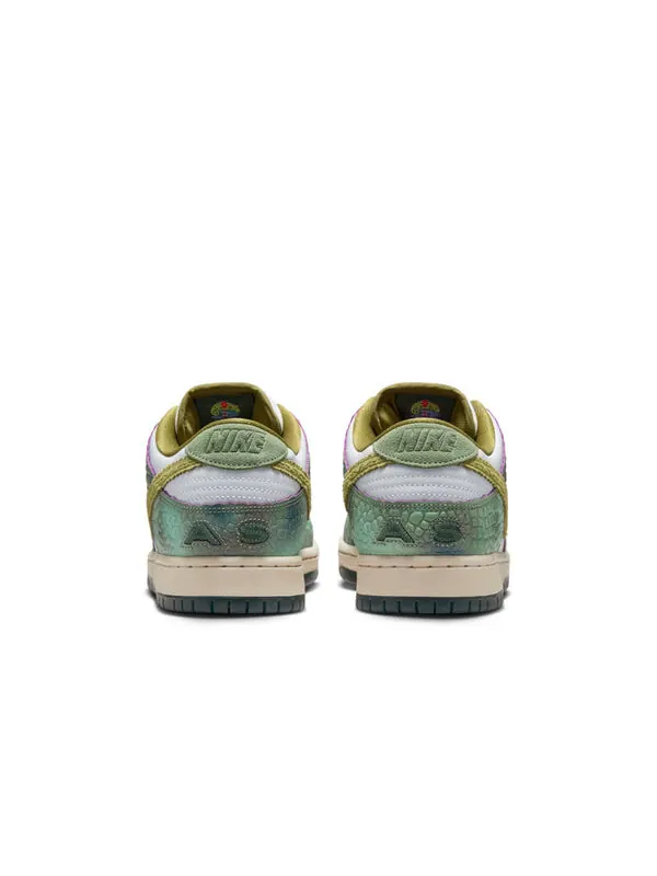 Кроссовки x alexis sablone sb dunk low Nike — изображение 4 из 4, зеленый//белый