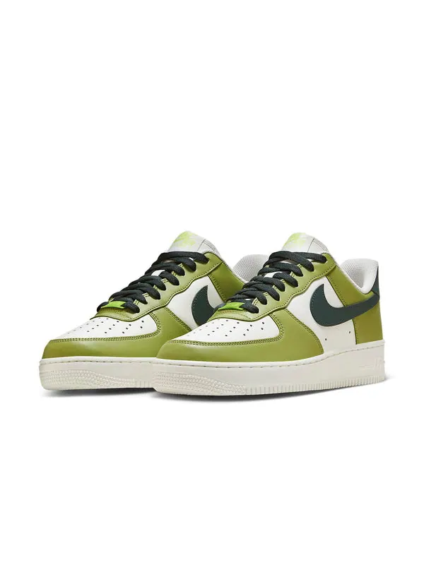 Кроссовки air force 1 '07 'green apple' Nike — изображение 2 из 4, зеленый/белый