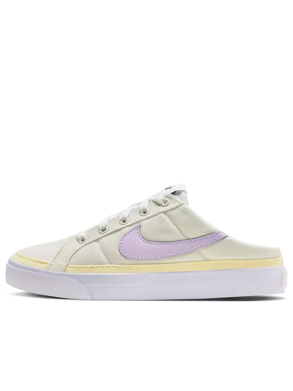 Кроссовки court legacy mule 'light yellow purple' Nike — изображение 1 из 4, желтый/фиолетовый