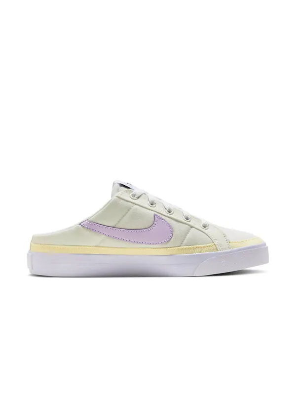 Кроссовки court legacy mule 'light yellow purple' Nike — изображение 2 из 4, желтый/фиолетовый