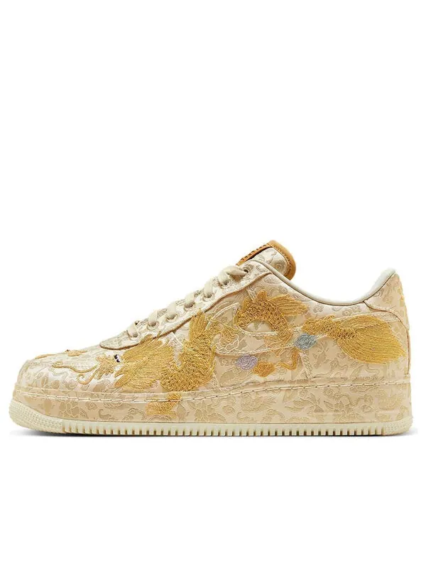 Кроссовки air force 1 low '07 'year of the dragon 2024' Nike — изображение 1 из 4, металлик золотистый