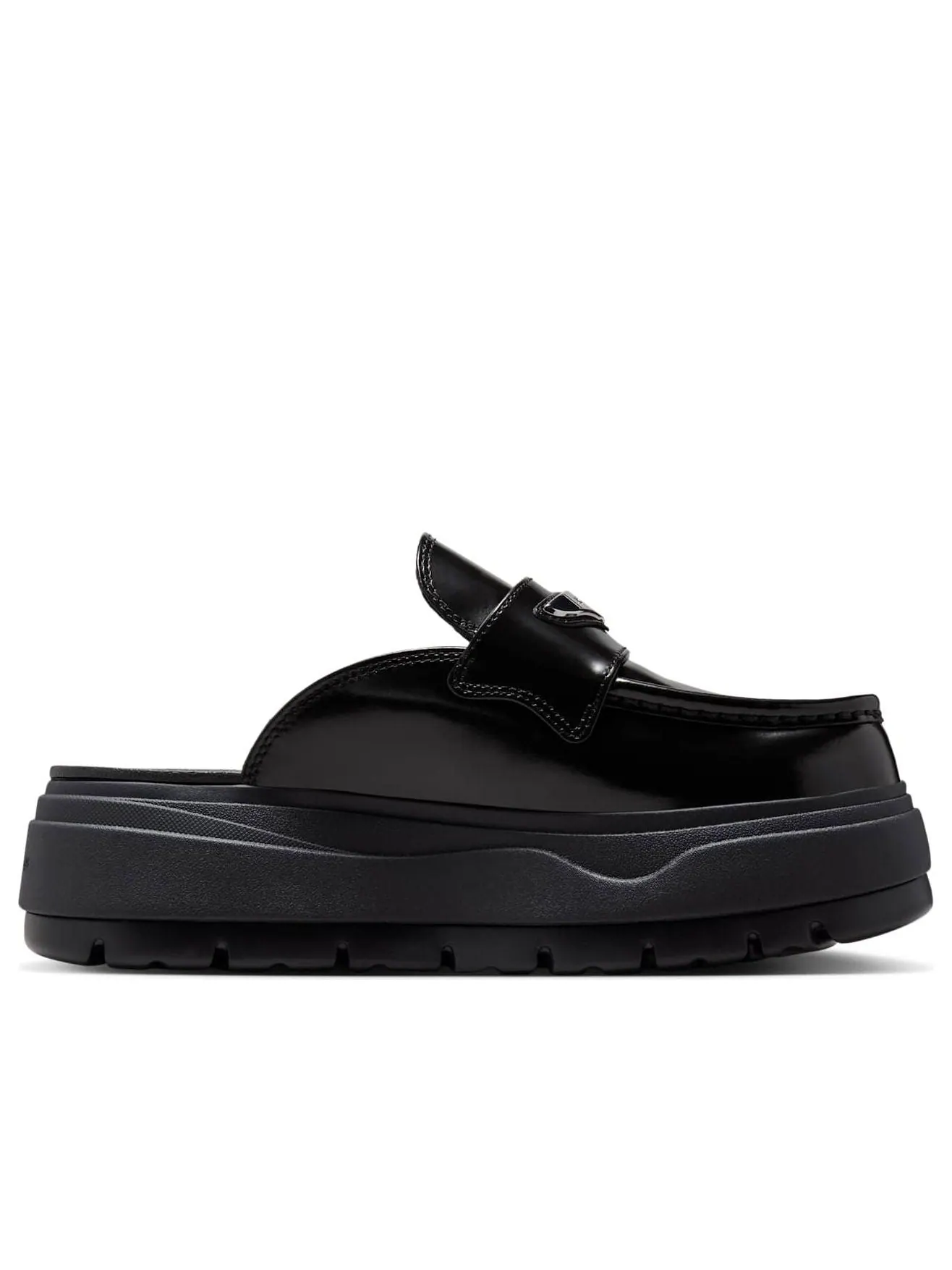 Кроссовки (WMNS) Air Jordan Mule 'Black Metallic Silver' — изображение 5 из 5, черный