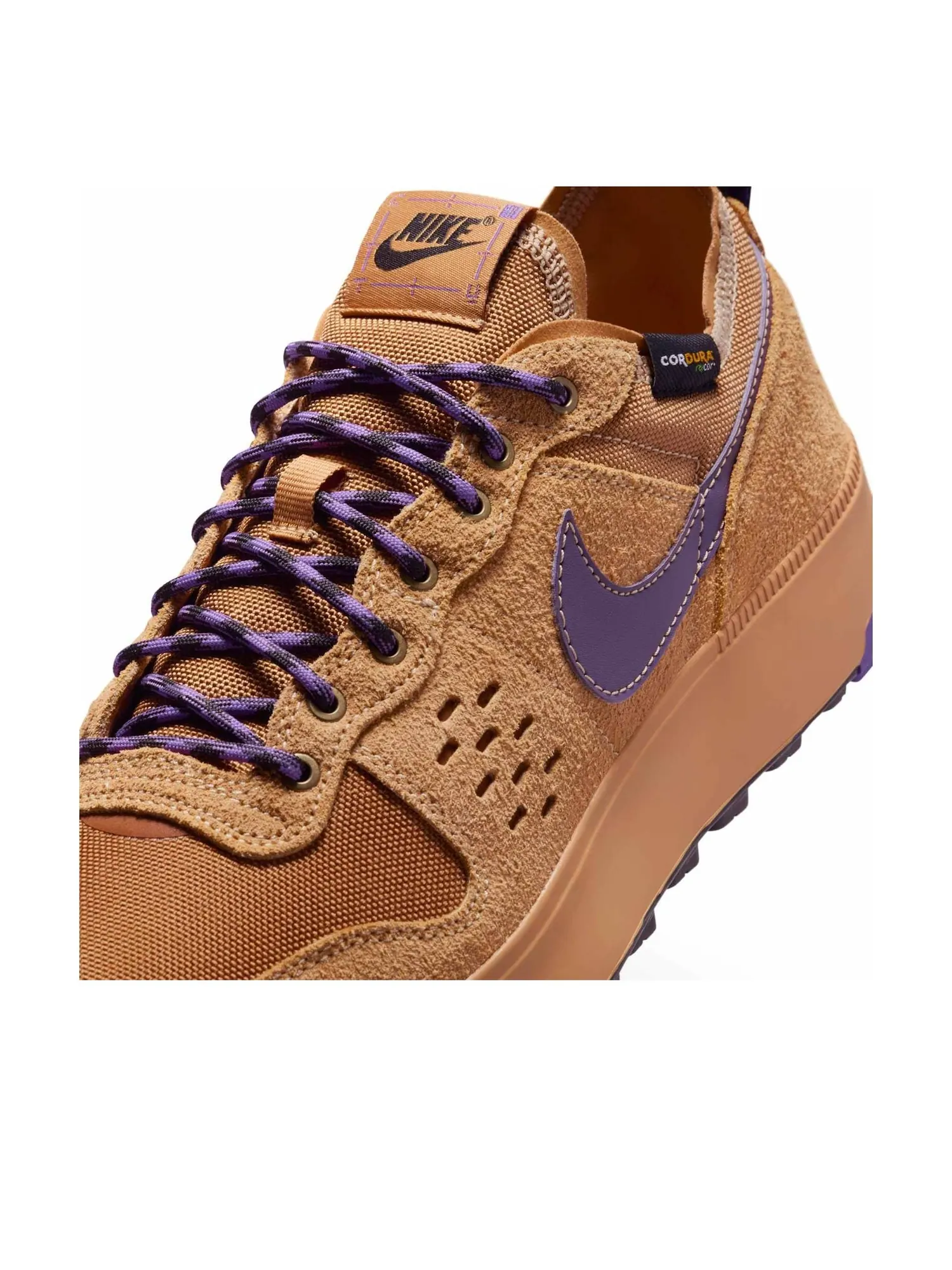 Кроссовки Nike C1TY Prm 'Flax Wild Grape' — изображение 7 из 7, коричневый