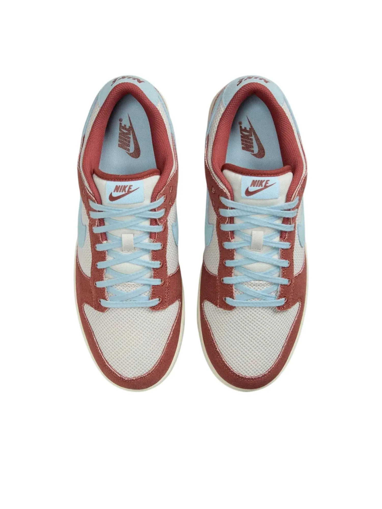 Кроссовки Nike Dunk Low Retro SE 'Terra Brown Celestine Blue' — изображение 2 из 5, коричневый