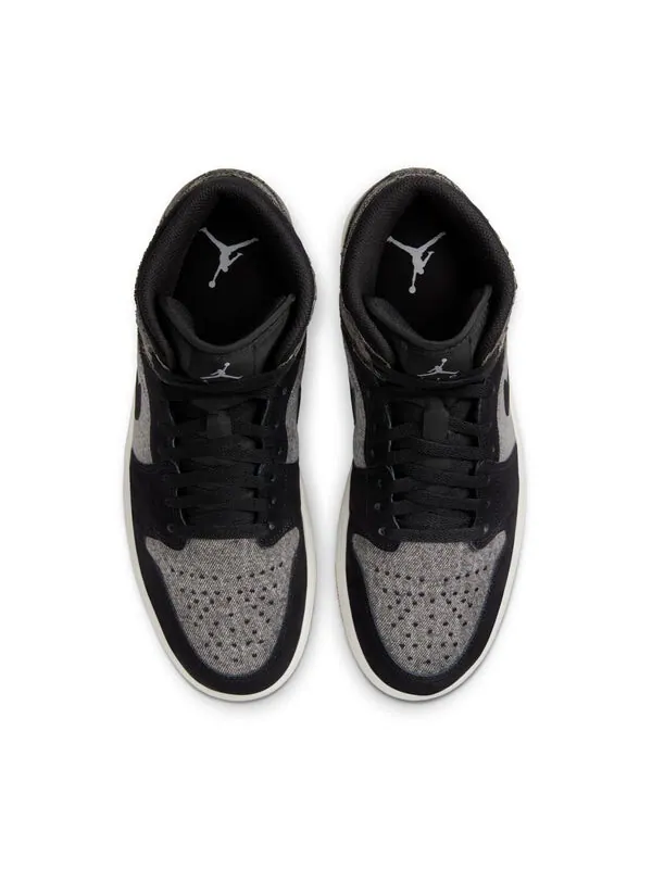 Кроссовки 1 mid se 'black denim' Air Jordan — изображение 4 из 4